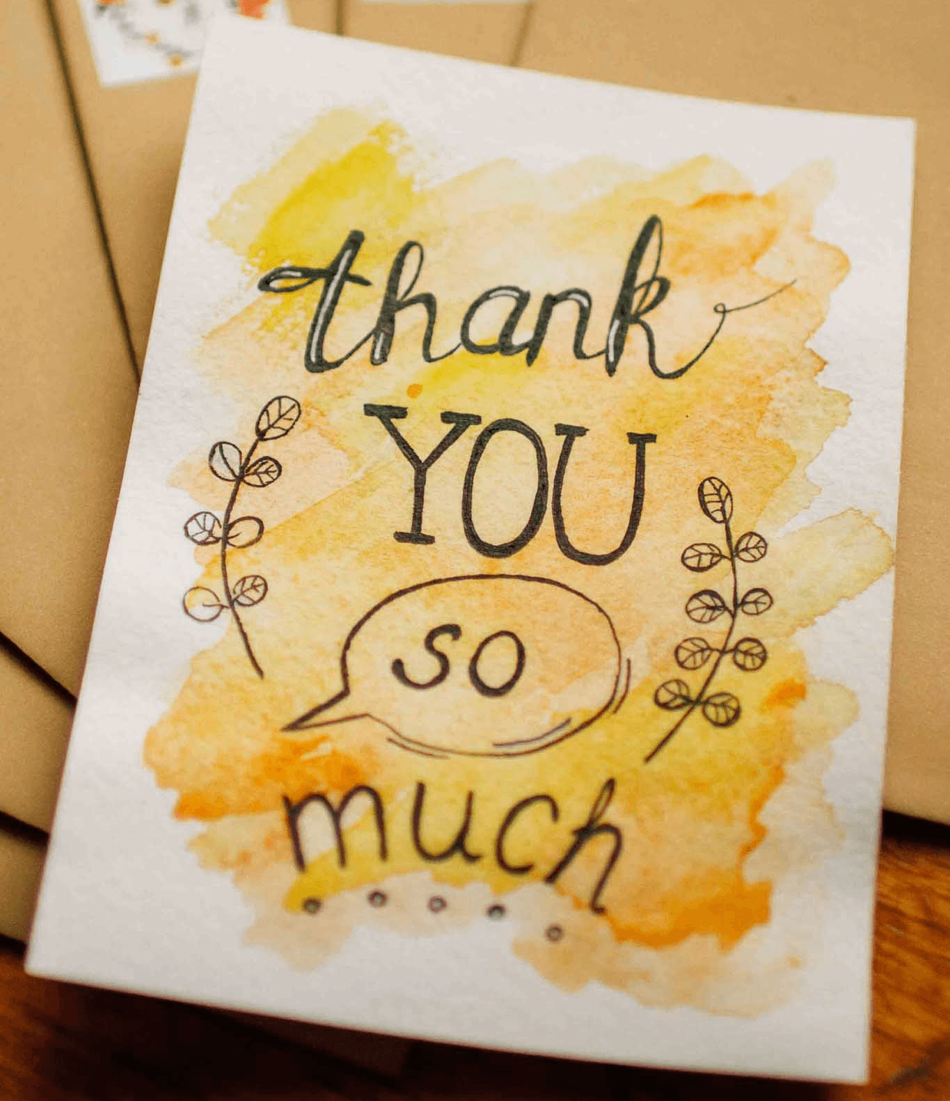 Листівка "Thank you"