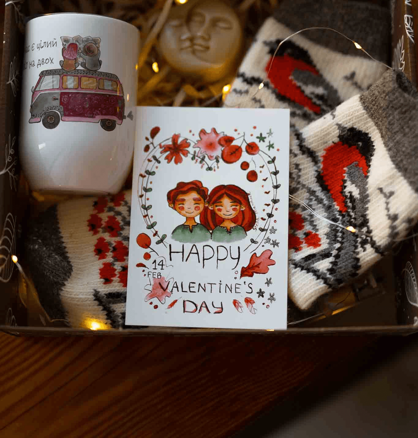 Листівка "Happy Valentines Day" (14feb)