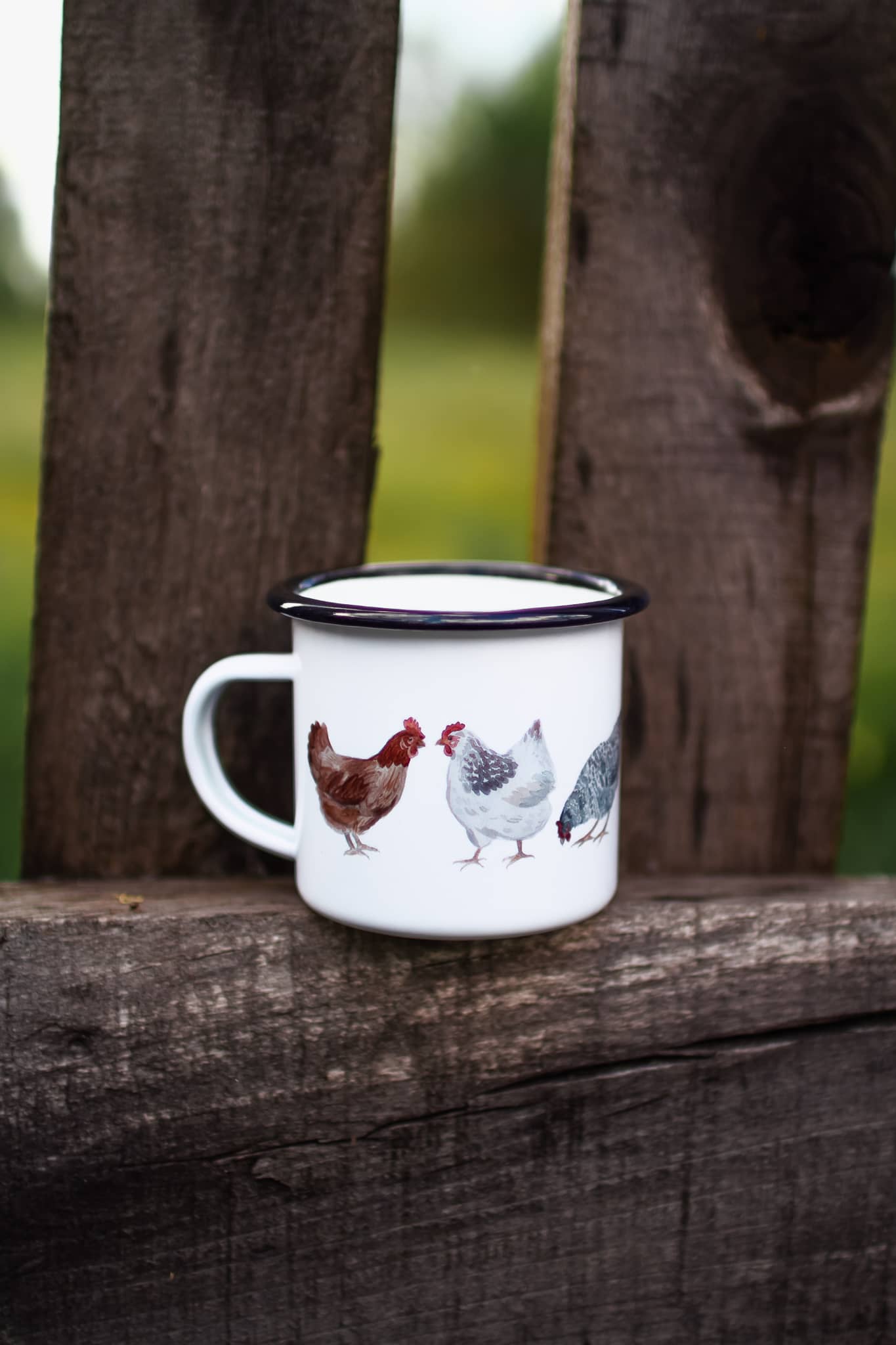 Mug with chicken print, Photo 3 of 3