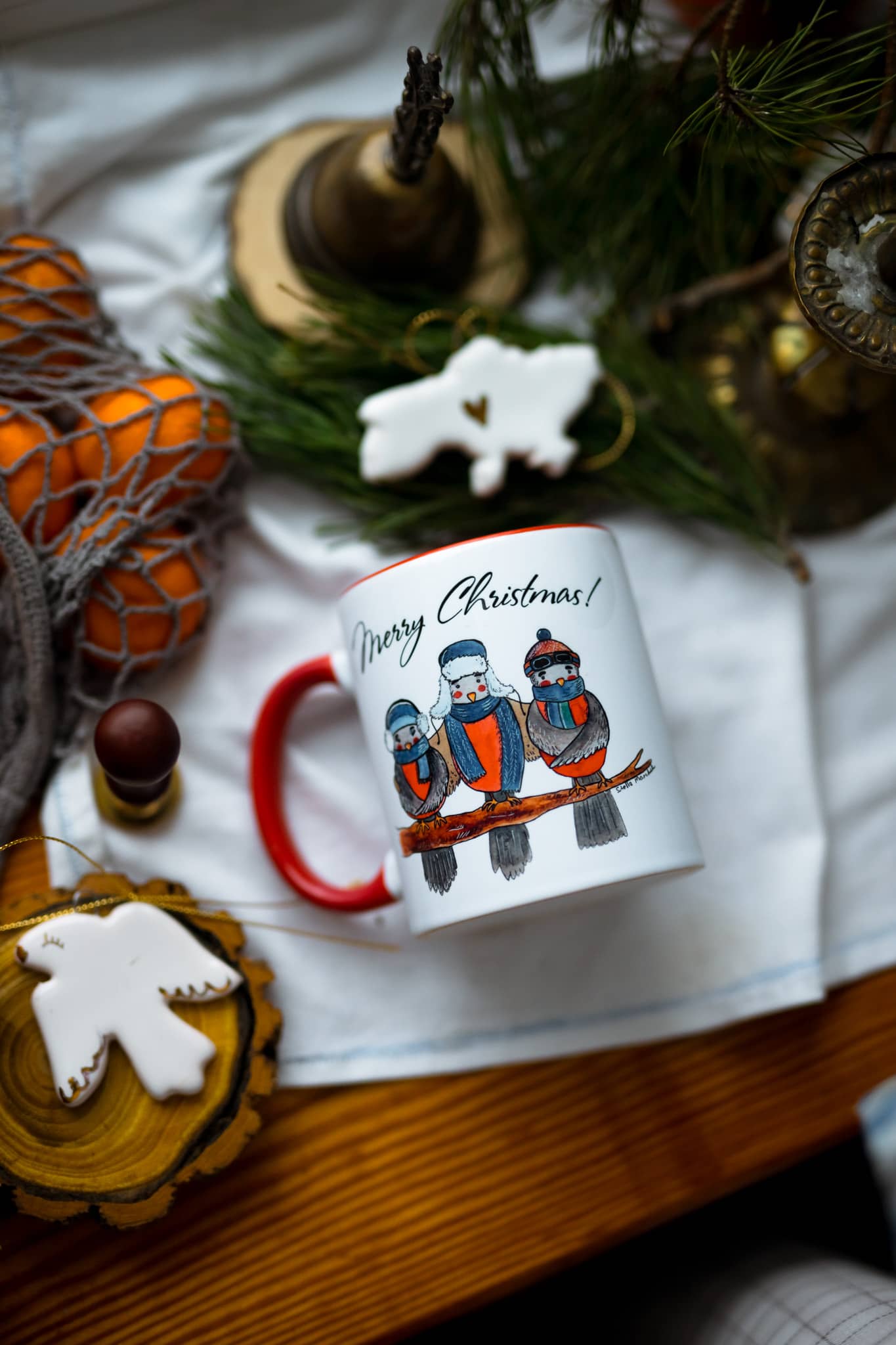 Керамічна чашка "Merry Christmas"